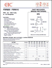 Click here to download FBR600_05 Datasheet