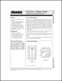 Click here to download EL1511CL Datasheet