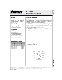 Click here to download EL2227CY Datasheet