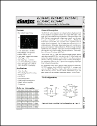 Click here to download EL5144CW Datasheet
