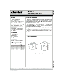 Click here to download EL5191CW-T13 Datasheet
