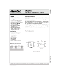 Click here to download EL5193CW-T13 Datasheet