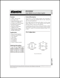 Click here to download EL5193CS-T13 Datasheet