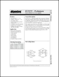 Click here to download EL5197CW-T7 Datasheet