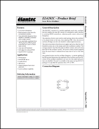 Click here to download EL6202CW Datasheet