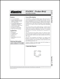 Click here to download EL6203CW Datasheet