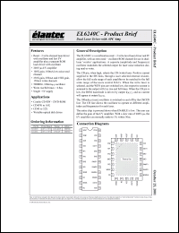 Click here to download EL6240CL Datasheet