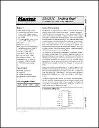 Click here to download EL6253CU Datasheet