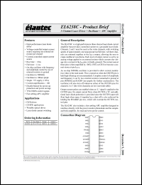 Click here to download EL6258CU Datasheet