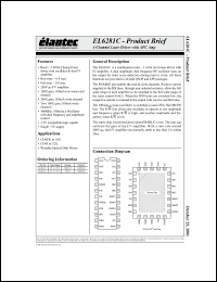 Click here to download EL6281CL Datasheet