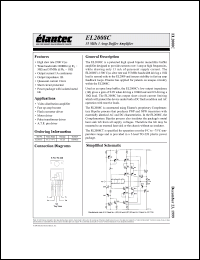 Click here to download EL2008CT Datasheet