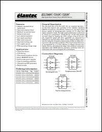 Click here to download EL7222CN Datasheet