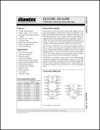 Click here to download EL5420CS Datasheet