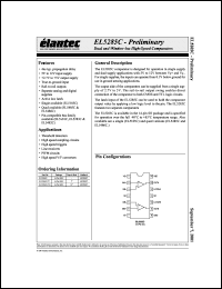 Click here to download EL5285C Datasheet