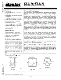 Click here to download EL2190J Datasheet