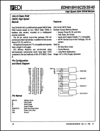 Click here to download EDH816H16C35CMHR-Z Datasheet