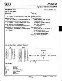 Click here to download EDI8465CB20MC Datasheet