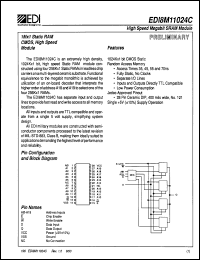 Click here to download EDI8M11024C35C4M Datasheet