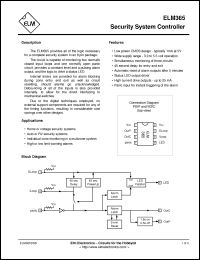 Click here to download ELM365 Datasheet