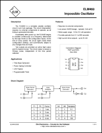 Click here to download ELM460 Datasheet