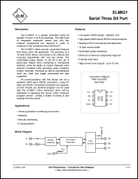 Click here to download ELM621SM Datasheet