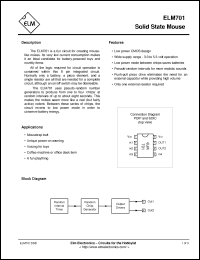 Click here to download ELM701SM Datasheet