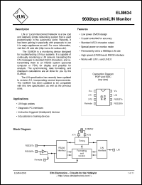 Click here to download ELM634P Datasheet