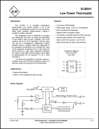 Click here to download ELM341 Datasheet