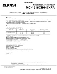 Click here to download MC-4516CB647XFA-A75 Datasheet