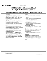 Click here to download PD488588FF-C80-40-DH1 Datasheet