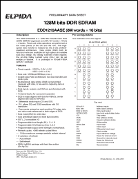 Click here to download EDD1216AASE-7A-E Datasheet