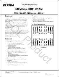 Click here to download EDX5116ACSE-3A-E Datasheet