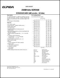 Click here to download EDS2532CABH-75L-E Datasheet