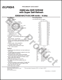Click here to download EDD2516KCTA-7ASI-E Datasheet