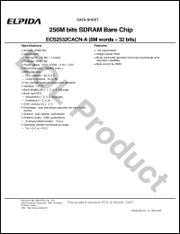 Click here to download ECS2532CACN-A Datasheet