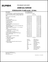 Click here to download EDS2532JEBH-75 Datasheet