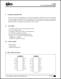 Click here to download AG8889 Datasheet