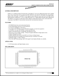 Click here to download EM32117 Datasheet