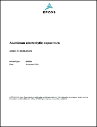 Click here to download B43504C2108M000 Datasheet