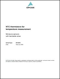 Click here to download B57869S0302G140 Datasheet