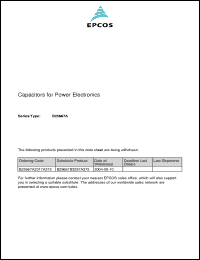 Click here to download B25667-A2317-A175 Datasheet