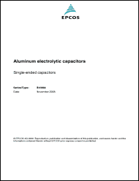 Click here to download B43866 Datasheet