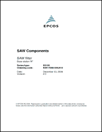 Click here to download B5109 Datasheet