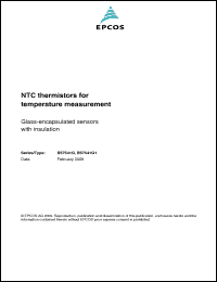 Click here to download B57541G1103G007 Datasheet