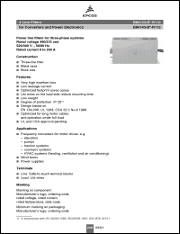 Click here to download B84143-B200-R11 Datasheet