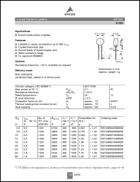 Click here to download B57236S0800M000 Datasheet