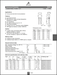 Click here to download B59945C0160A070 Datasheet