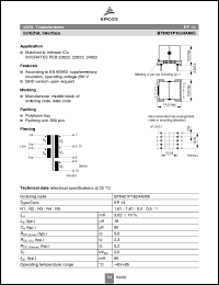 Click here to download B78421P1624A005 Datasheet