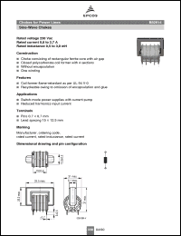 Click here to download B82614-R2801-A30 Datasheet