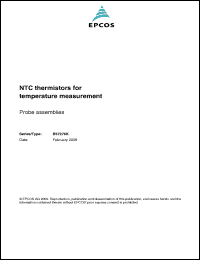 Click here to download B57276K0482A009 Datasheet